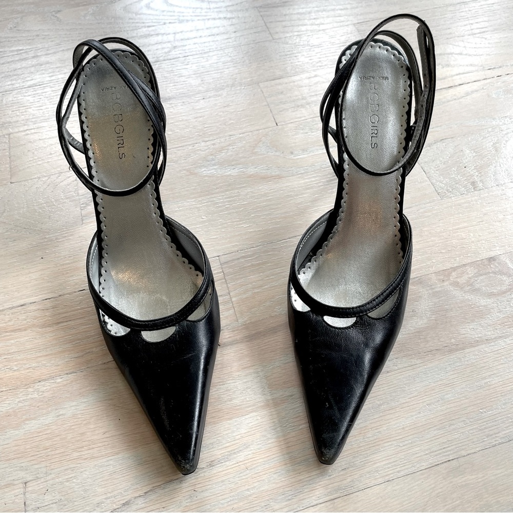 BCBGirls Strappy Heels | Size: 7.5 | Color: Black